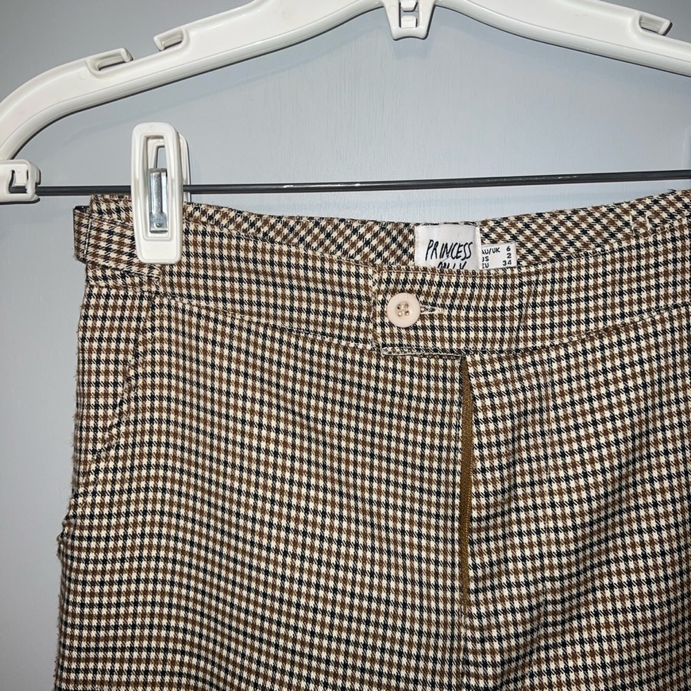 Princess Polly Plaid Flare Pants